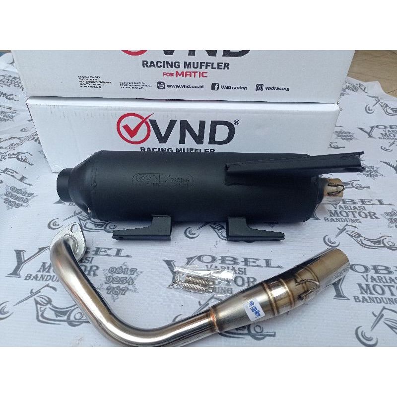 KNALPOT VND KNALPOT RACING SILENCER VND BEAT DELUXE SCOOPY NEW GENIO BEAT 2020 2021 SCOOPY NEW 2021