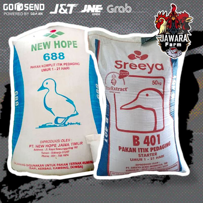 Pur Pakan Ayam BEBEK Sreya B401 688 T1 1Kg