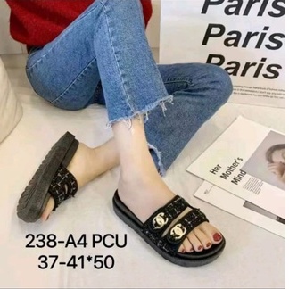 SANDAL WEDGES SOL KARET GUCI WANITA 2022