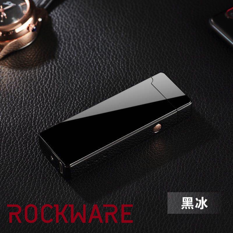 106 ROCKWARE USB Rechargeable Aluminium Dual Arc Coil Flameless Lighter