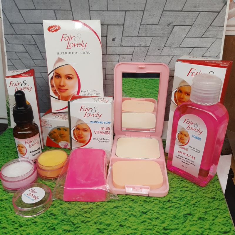 PAKET CREAM FAIR AND LOVELY 6in1paket lengkap