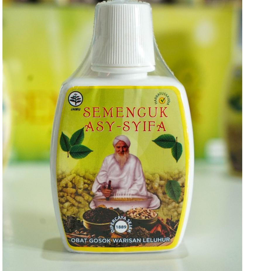 KODE-NH18 Minyak Gosok SEMENGUK ASY SYIFA - Minyak Pijat Bahan Alami Tradisional - Sudah dikenal lam
