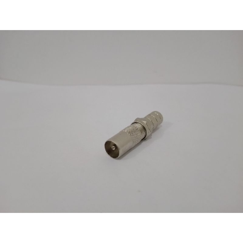Konektor/jack antena tv male drat f set