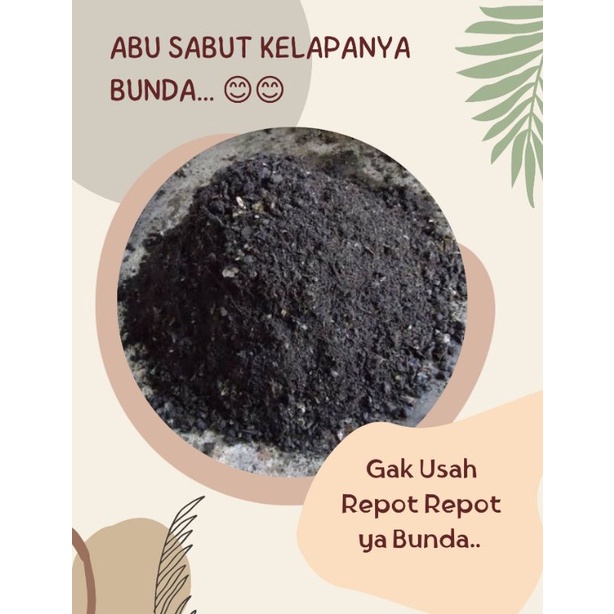 Abu Sabut Kelapa 1/2 Kg