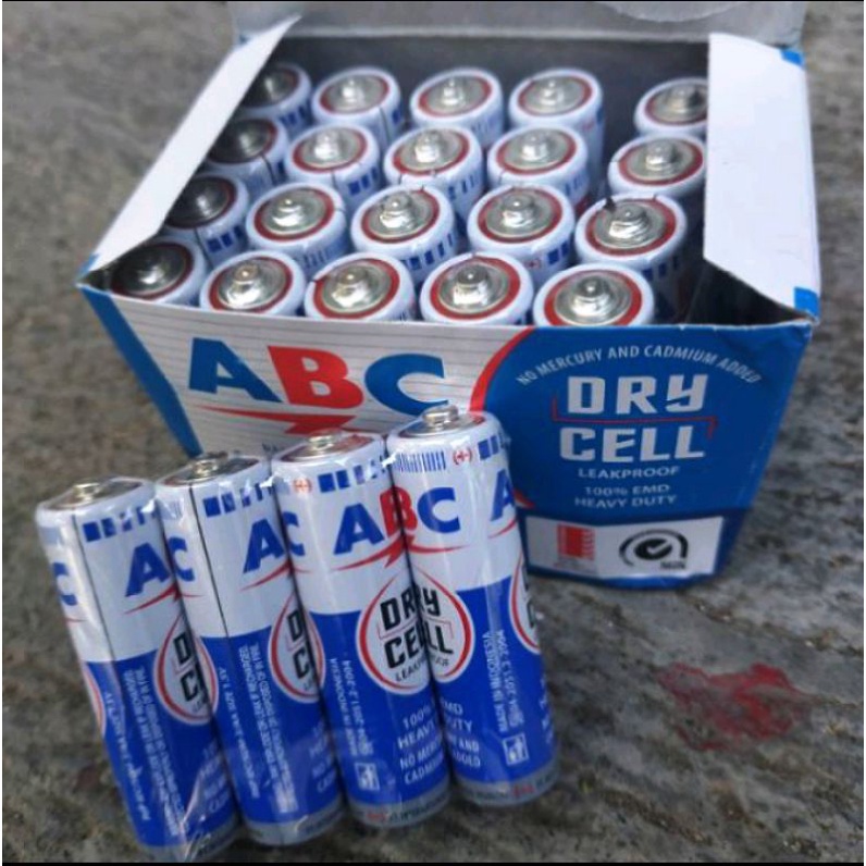 Batu bateray ABC A2-batu baterai ABC AA size 1,5volt isi 4pcs/batu A2