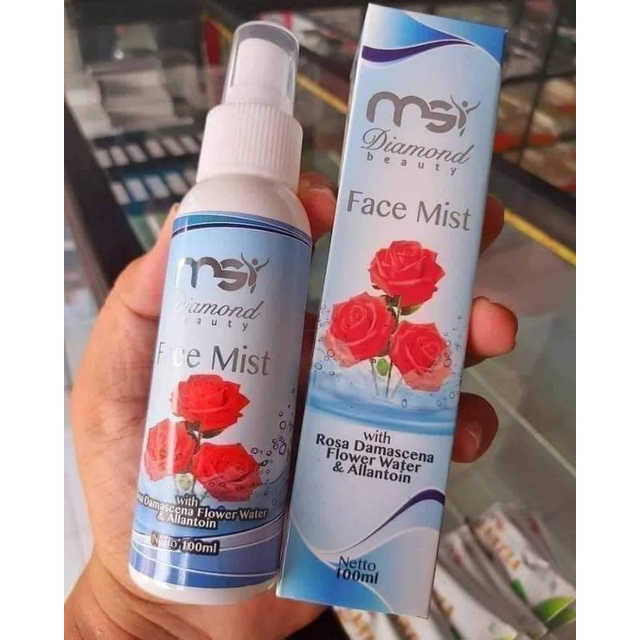 (BISA COD) FACEMIST SPRAY MSI ORIGINAL(SPRAY JERAWAT, MATA PANDA, MENGERINGKAN LUKA , HERPES DLL) 10
