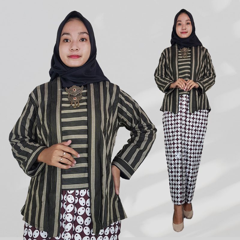 Kebaya Lurik Halus Dewasa- Naira Batik