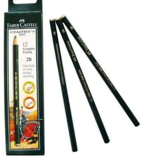 

❈®❈ PENSIL FABER CASTELL 9000- 2B ( 12 PCS )