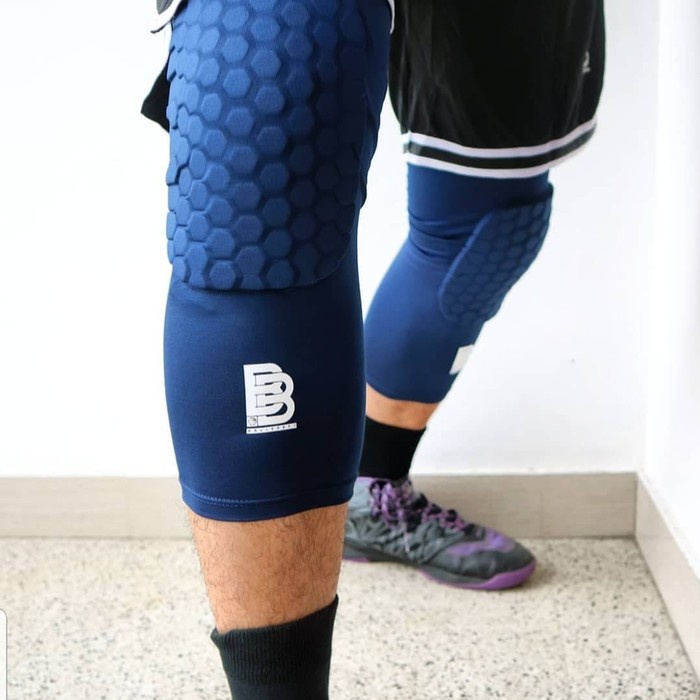 Brc Kneepad Basket Legsleeve Padded Dekker Aksesoris Olahraga Ballerbro Bb