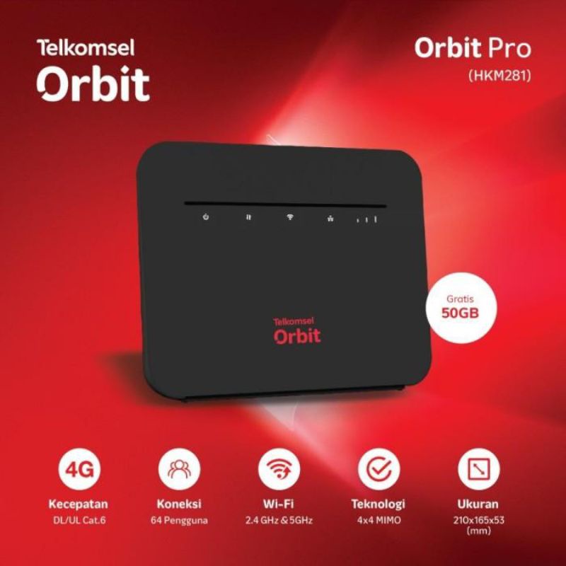 Orbit HKM281 Router SIM Card 4G LTE Dual Ban d 2,4Ghz / 5Ghz M5