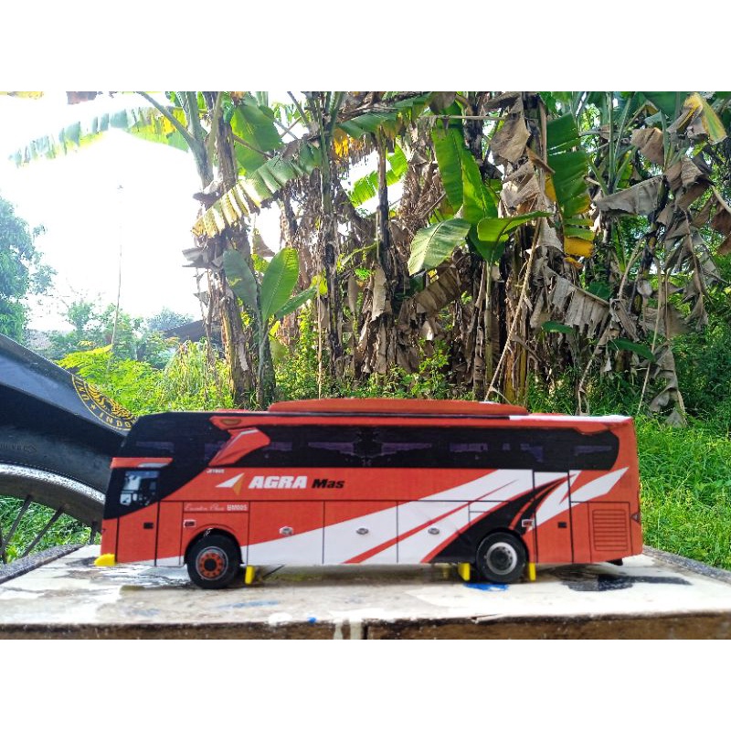 PAPERCRAFT BUS AGRA MAS "AR-RAZZAQ"