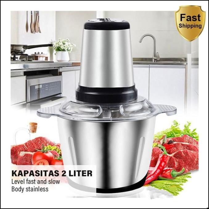 Blender Daging Stainless Steel Chooper SX-685 Penggiling Daging Coper