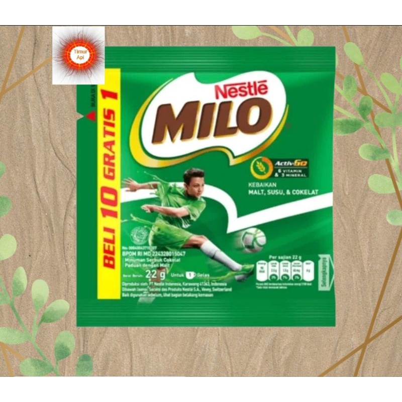 

Milo sachet 22gr