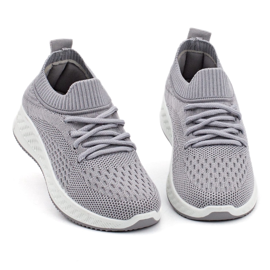 Sepatu Rajut Import /Anak Anak /Sepatu Casual Olahraga Premium Cewek Cowok Tali A1136