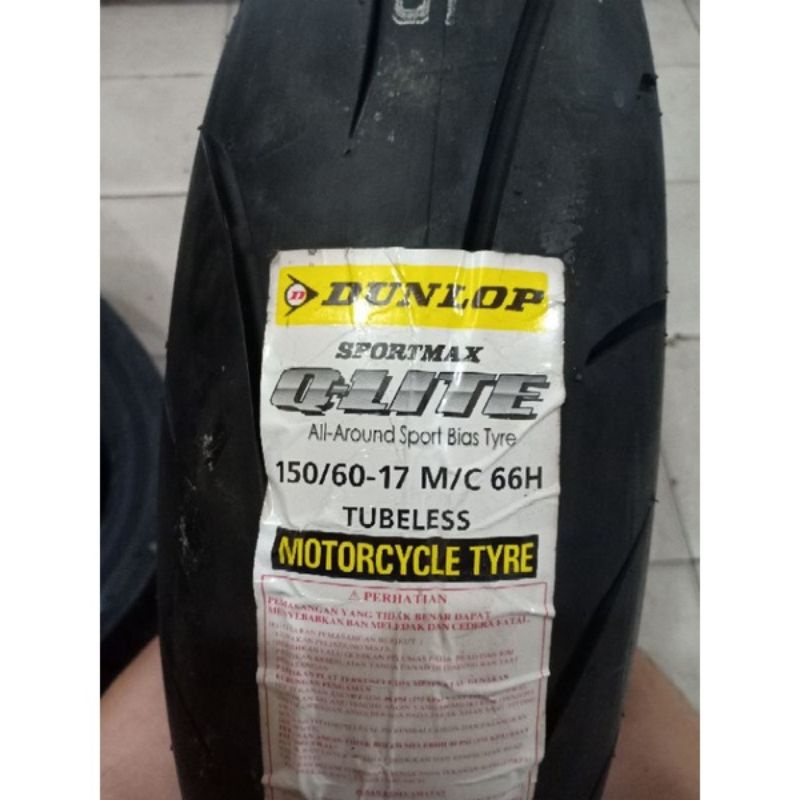ban Dunlop Q-LITE ring 17 ukuran 150-60/17