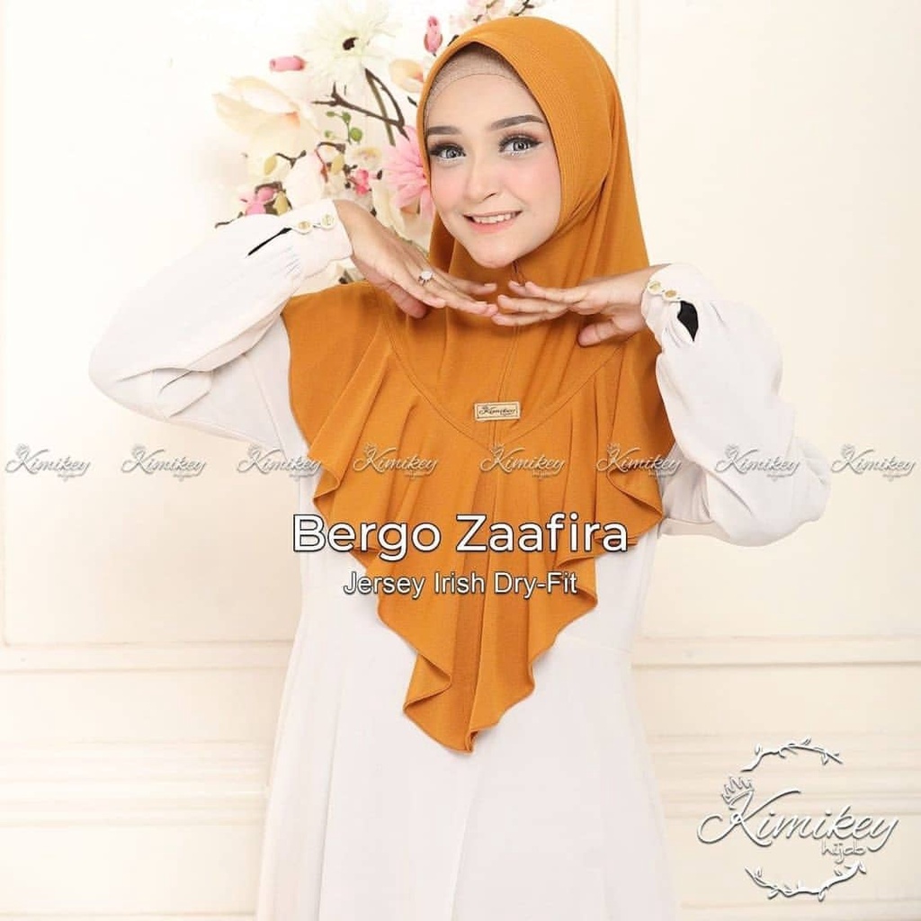 Bergo Rempel Zaafira Kimikey / Jilbab Instan Rempel Zaafira