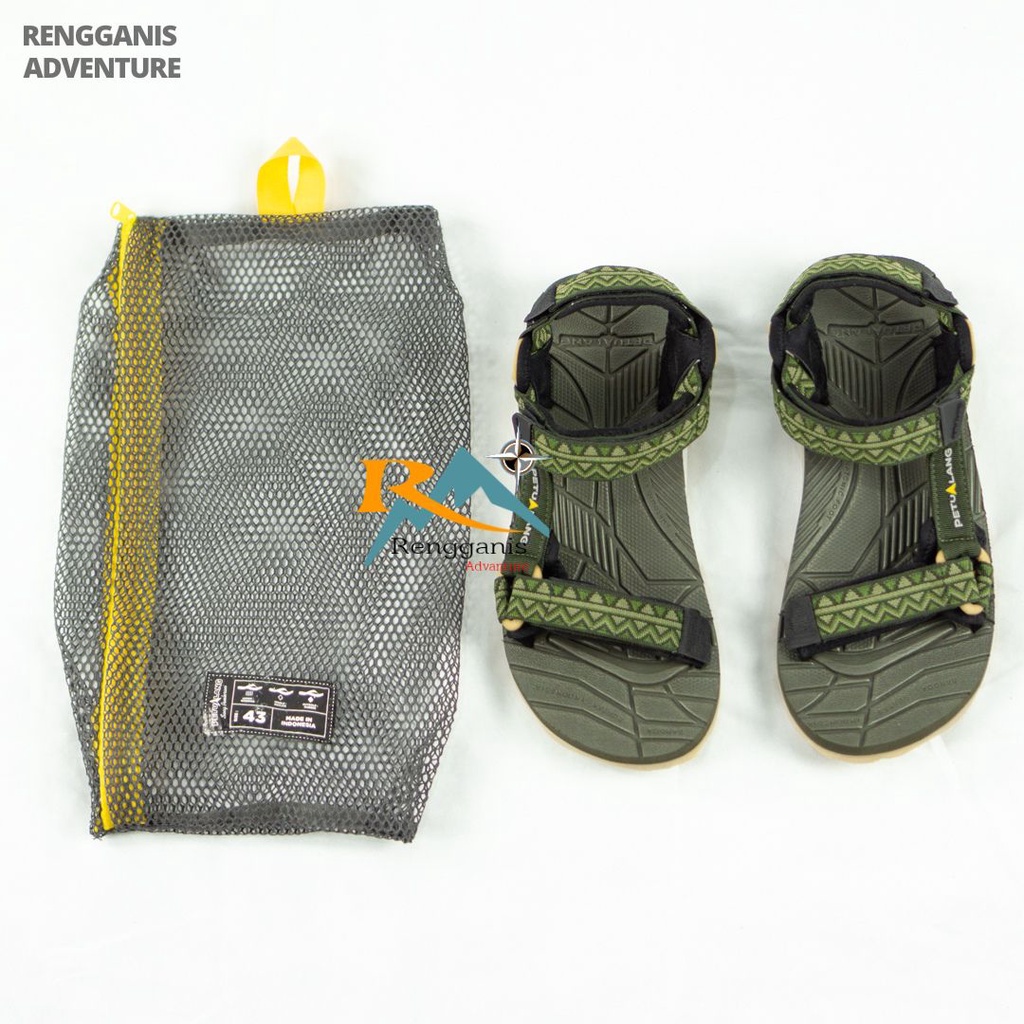 Sandal Gunung Tali PETUALANG MANINJAU STRAF Sendal Hiking Trekking Outdoor