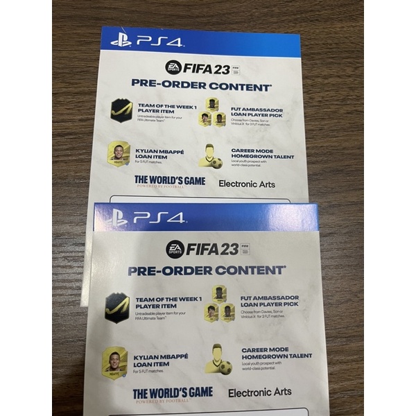 PS4 DLC Game - Fifa 23 Fifa23 Fifa 2023 DLC PO