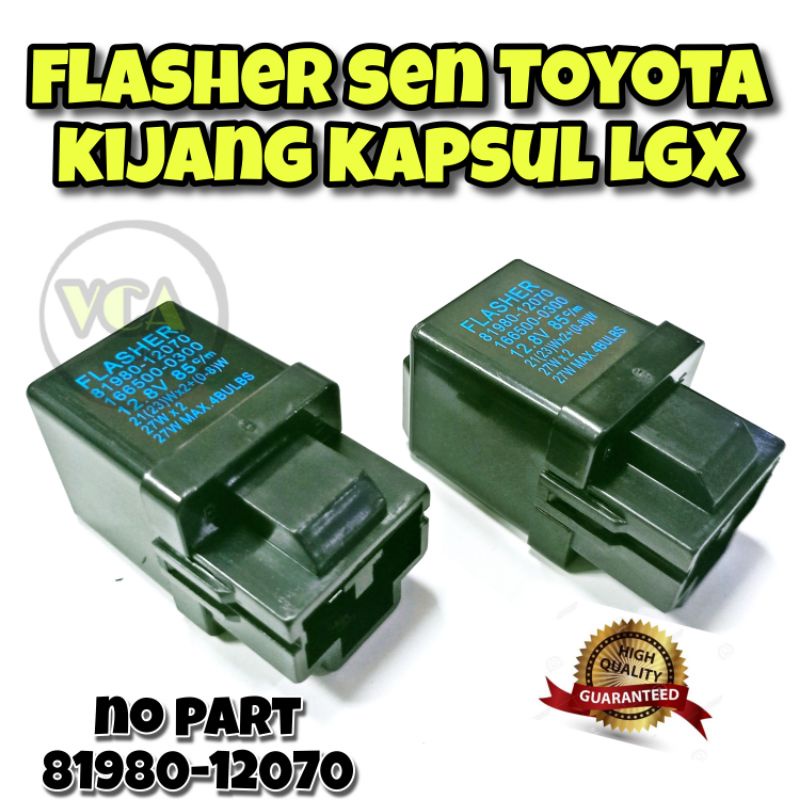 FLASHER SEN TOYOTA KIJANG KAPSUL LGX 7k EFI