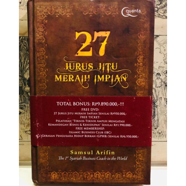 buku motivasi. Samsul Arifin. 27 Jurus Jitu Meraih Impian.