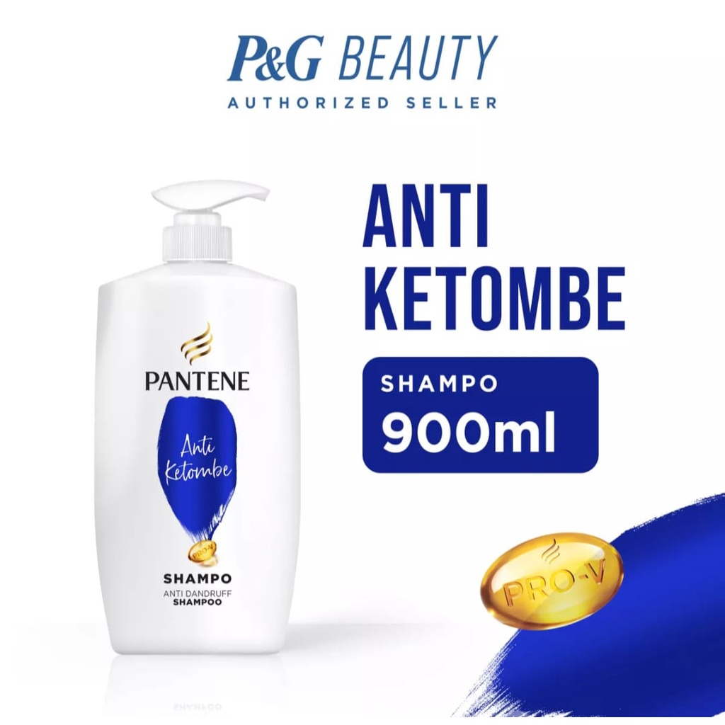 Pantene Shampoo Anti Ketombe|Anti Rontok 900ml Anti Dandruff|Hair Fall Control 900ml