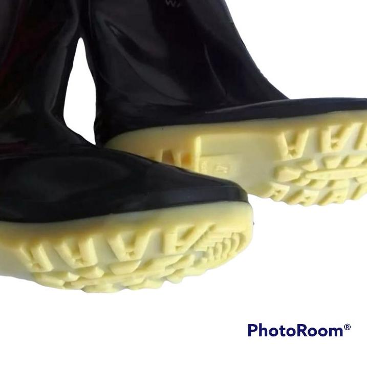 Flash Sale - Sepatu bot boot sepatu proyek panjang spatu but karet