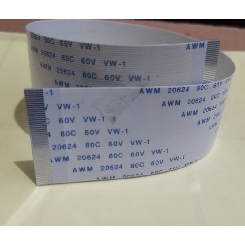 ffc flexibel awm 20624 kabel 50 pin 25 cm halus searah