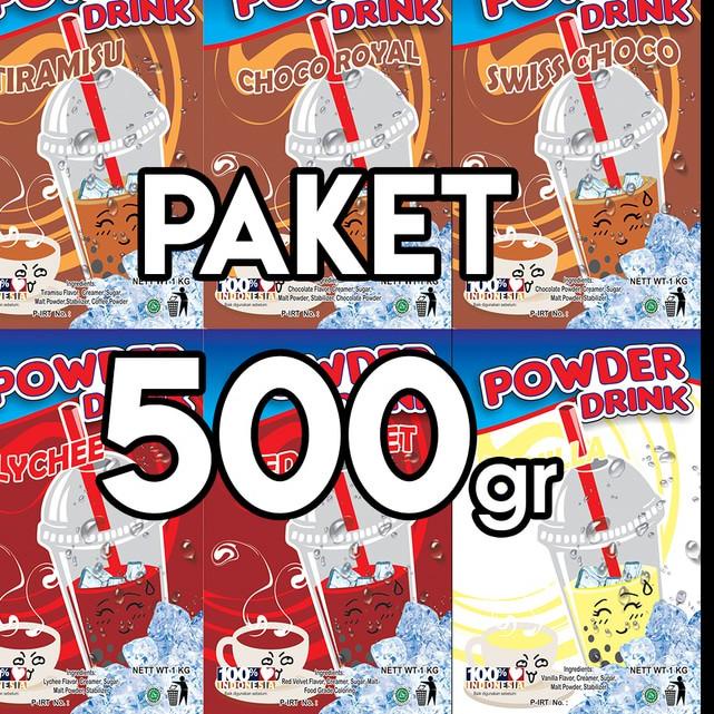 

Bubuk minuman bubble drink murah berkualitas Javaland TESTER 500g