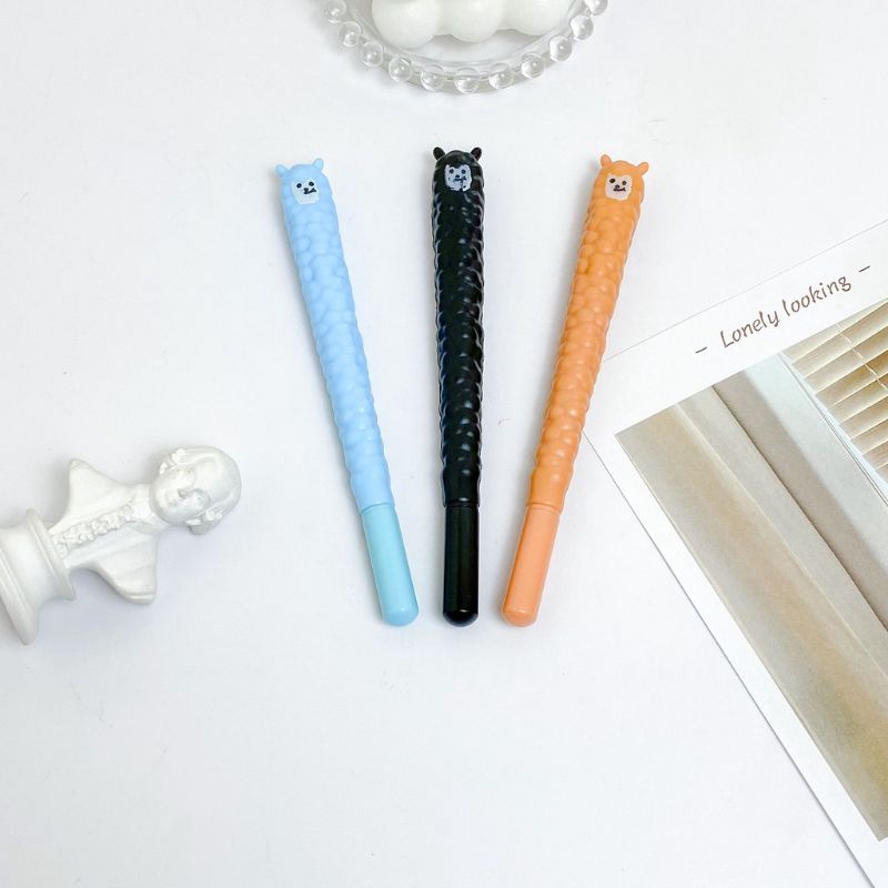 

Pulpen Gel Karakter Alpaca Domba Fullbody/ Pulpen Lucu Pena Unik Alat Tulis Murah Bolpen Gel/Pen Tinta Karakter Domba Alpaca