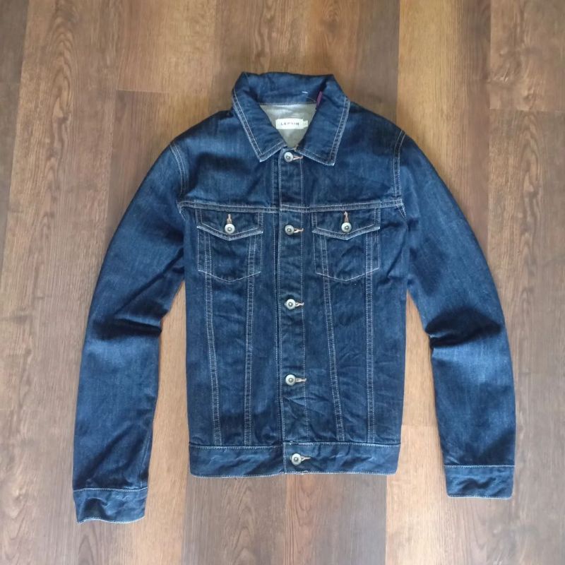 lepsim denim jacket jeans