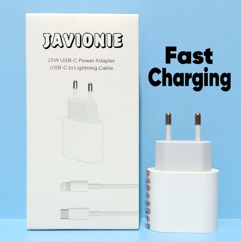 Batok Adaptor Kepala Charger Casan iP 14 Pro Max / 14 Plus Fast Charging USB C to Lightning 18W 20W 25W 35W