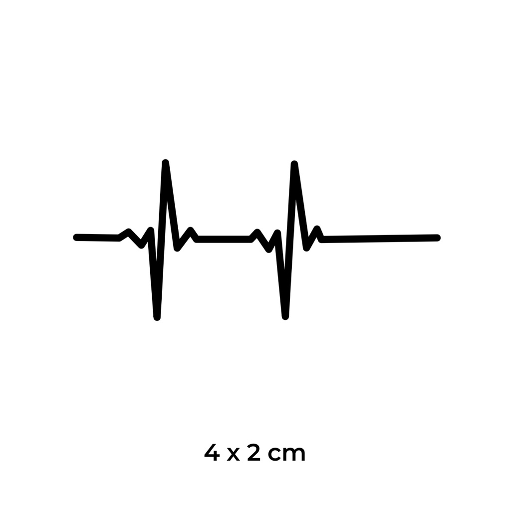 [EVERINK] DENYUT NADI tato temporer yang bertahan selama 14 hari, tahan air