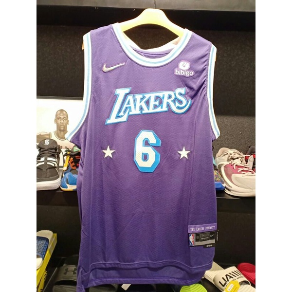Jual jersey city lakers 6 james ungu Shopee Indonesia