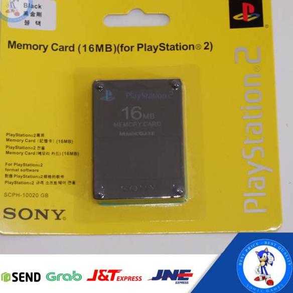 Original MC PS2 Memory Card PS2 16MB ?
