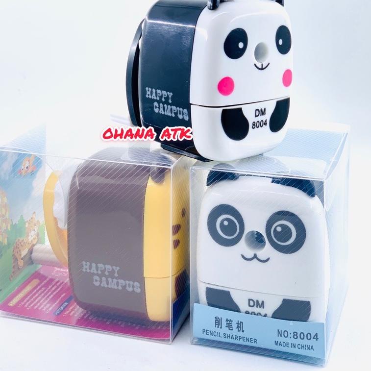 

ㅌ Serutan Meja Rautan Cute Bear Panda Putar Pensil Sharpener VANCO ㅱ