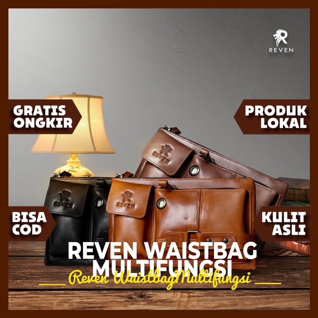 Tas Selempang MULTIFUNGSI Salempang Slempang Kantong Dompet Pinggang Punggung Dada Bahu Slingbag Che