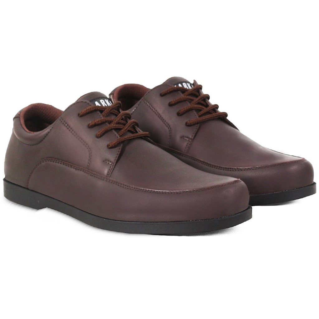 Sepatu Kasual Pria V 54712 Brand Varka Sepatu formal Kerja Kantor Kuliah Hangout Trendi Berkualitas - Coklat