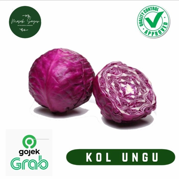 

kol ungu sayuran segar 500 gr
