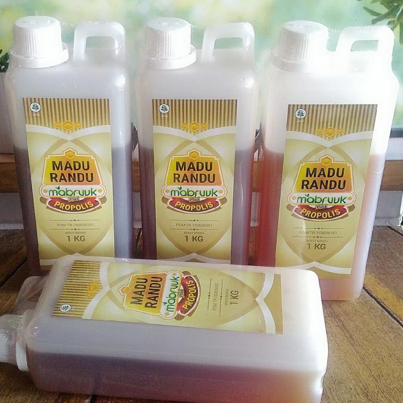 

TERLARIS NEW Madu Bunga Randu PLUS Propolis 1 Kg 1kg 1000 gr 1000gr Mabruuk ヴ