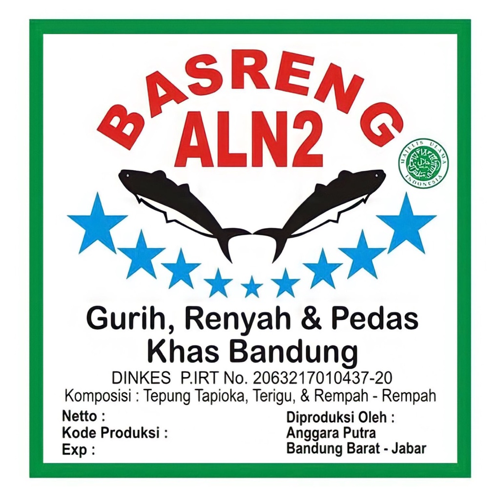

Basreng ALN2 250g