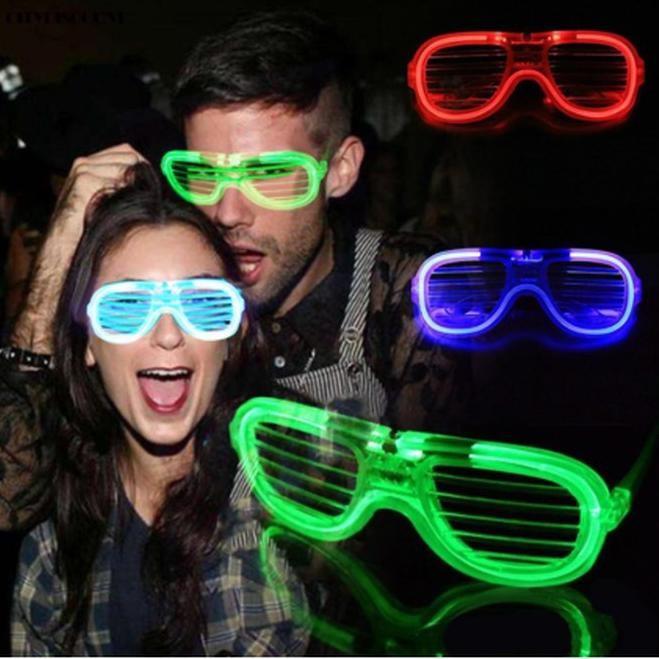 Viral - Mainan Kacamata Full lampu LED luminous - Kaca mata pesta party glasses - Kacamata DJ