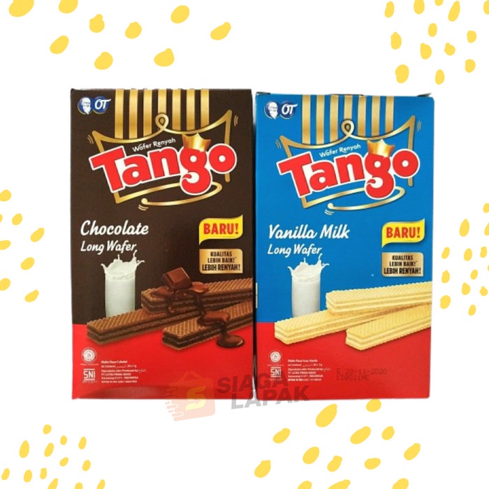 Wafer Tango 7gr All Varian Coklat Stroberi Vanilla