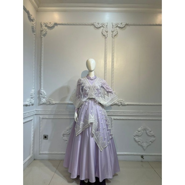 Dress pesta exclusive lilac