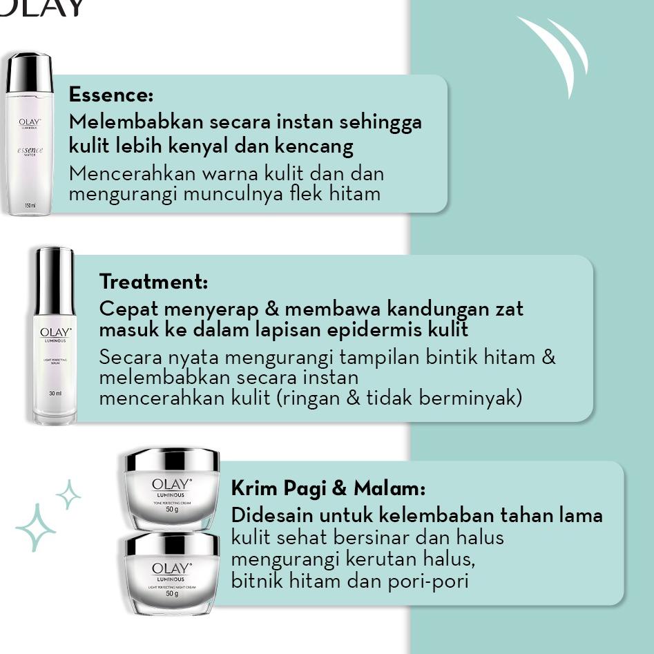 ㊔ [LEBIH HEMAT] Olay White Radiance Krim Pelembab Intensive Lotion SPF 15, 30ML - Paket Isi 2 NEW 32