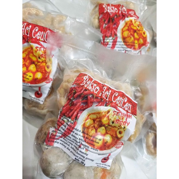 

Makanan Viral Sehat Baci Bakso Aci Frozen Hemat Home made