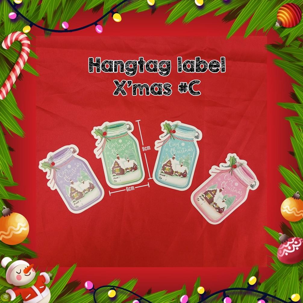 

Hangtag Label Xmas / Hangtag Edisi Natal (1 Bal 500 Pcs)