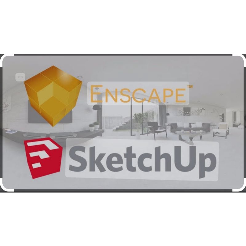 Tutorial Kursus 3D Render Software Sketchup - Enscape Vol. 1