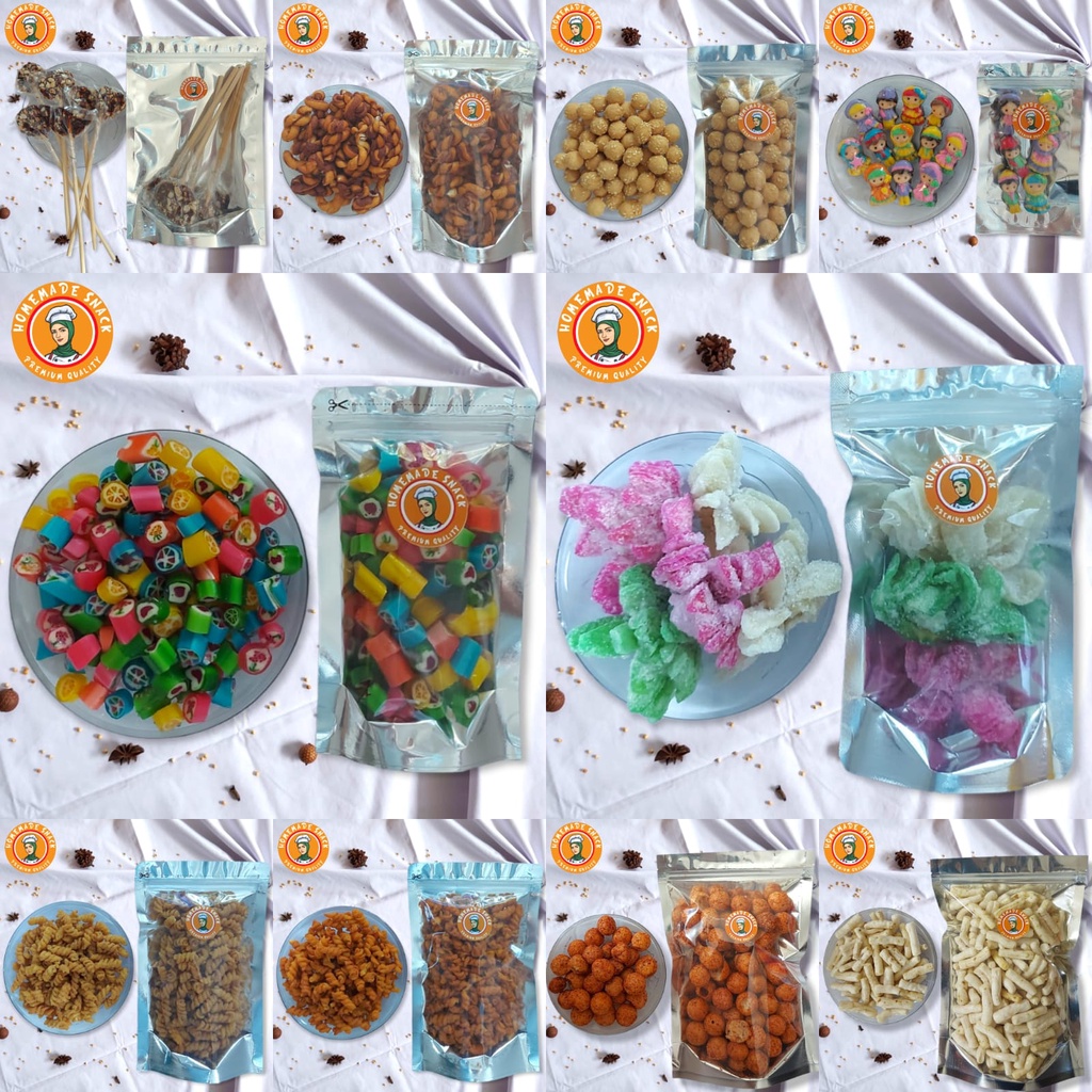 

Homemade Snack Variasi - Aneka Snack dan Cemilan Serba 10.000 Snack Halal Kualitas Premium / Part 2