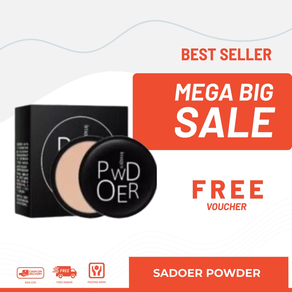 images sadoer Bedak Glowing Tahan Lama Anti Air Images Professional Compact Powder Beauty Powder AB1