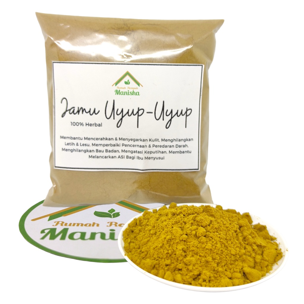 Jamu Uyup - Uyup Bubuk Tradisional 100gr / Rahasia Sehat dan Cantik Alami